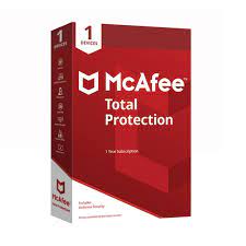 McAfee Total Protection 2024 1 Device 1 Year For Mac/Windows/Tablet