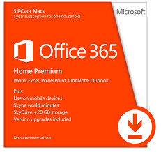 Microsoft Office 365 Home Premium For 5 Devices -1 Year Subscription freeshipping - Plazasoftware