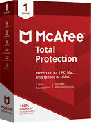 McAfee Total Protection 2021 1 Device 1 Year For Mac/Windows/Tablet freeshipping - Plazasoftware
