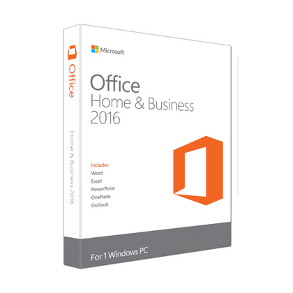 Microsoft Office 2016 Home and Business For Windows Device 