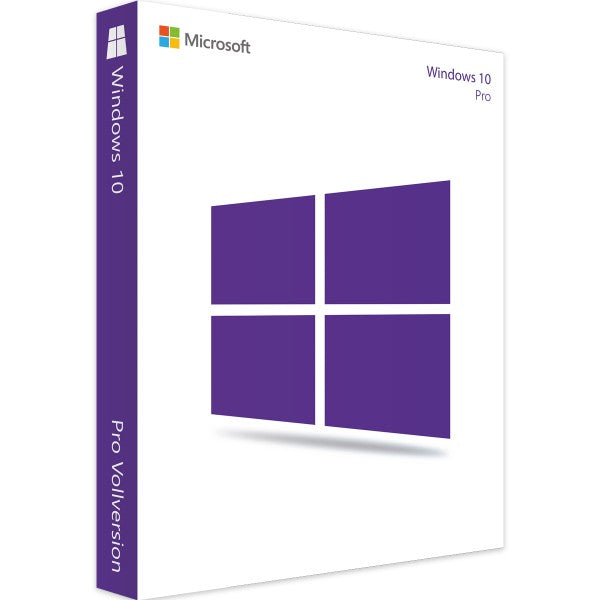 Microsoft Windows 10 Pro Professional For 32 or 64 Bit  - Plazasoftware