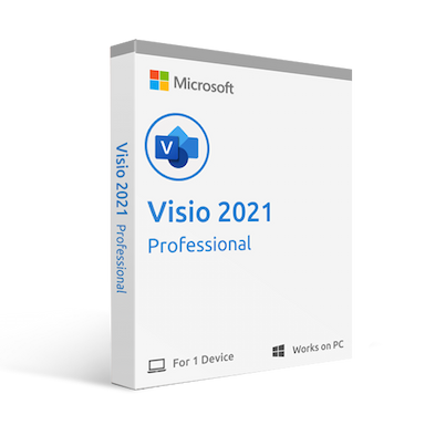 Microsoft Office 2021 Visio Professional For Windows Device